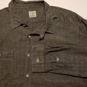 J. Crew XXL Chambray 100% Cotton